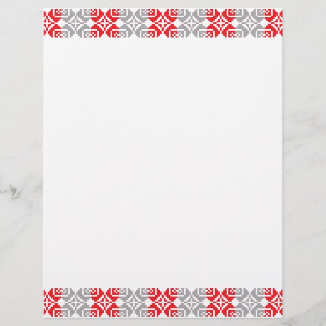 Lettisches Morning SUN geometrisches Muster VI (Vorderseite)