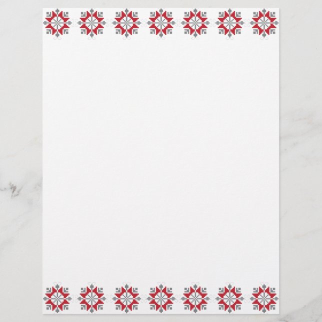 Lettisches Morning SUN geometrisches Muster VII (Vorderseite)