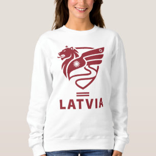 Lettland Baltischer Staat Nordeuropa Sweatshirt