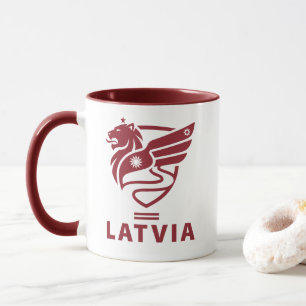 Lettland Baltischer Staat Nordeuropa Tasse