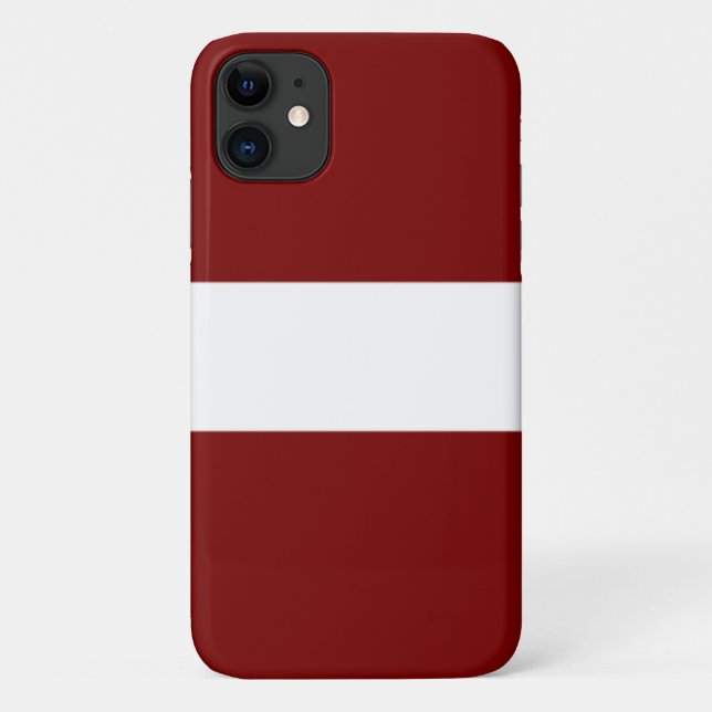 Lettland Case-Mate iPhone Hülle (Rückseite)