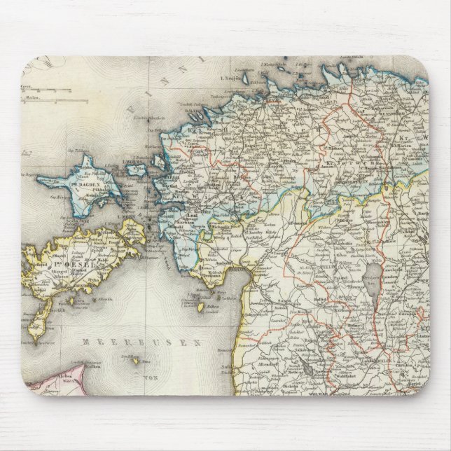 Lettland, Estland Mousepad (Vorne)