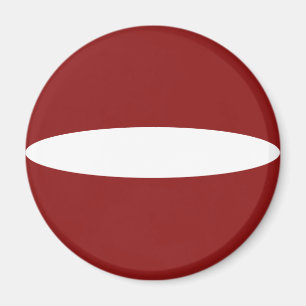 Lettland Fischaugen-Flagge-Magnet Magnet