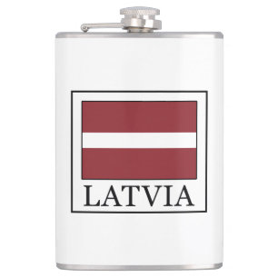 Lettland Flachmann