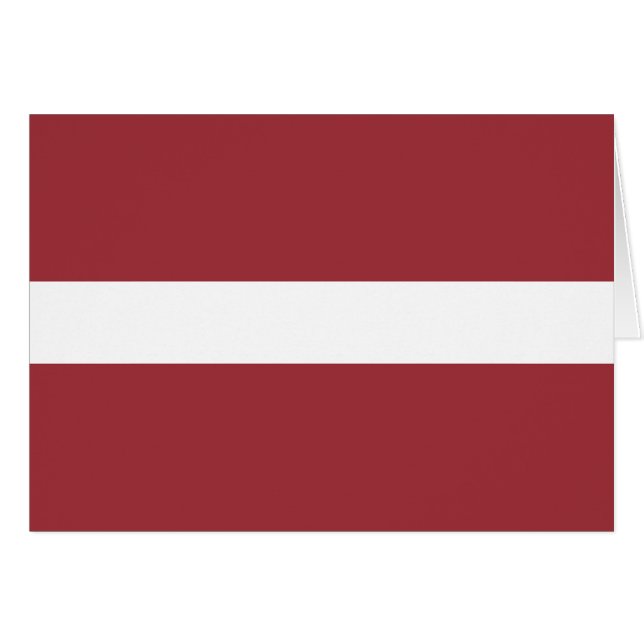Lettland-Flagge (Vorderseite (Horizontal))