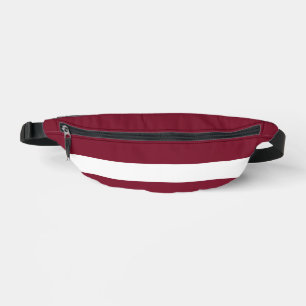 Lettland-Flagge Bauchtasche