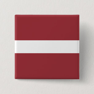 Lettland-Flagge Button
