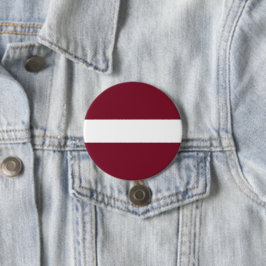 Lettland-Flagge Button