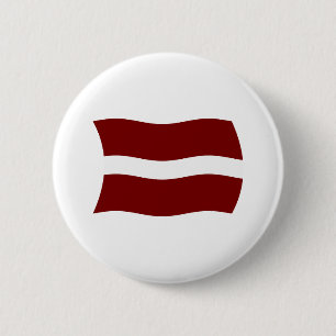 Lettland-Flagge-Button Button