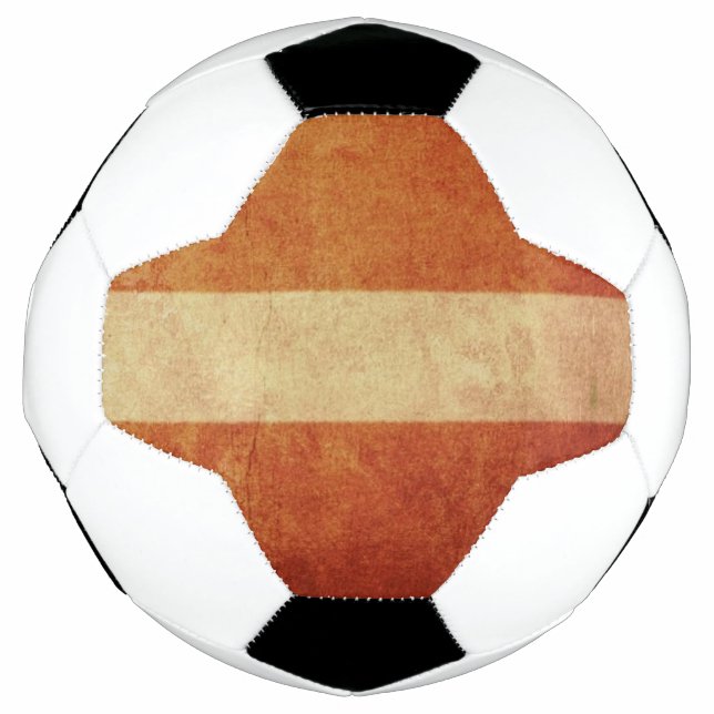 Lettland-Flagge Fußball (Vorderseite)
