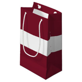Lettland-Flagge Kleine Geschenktüte