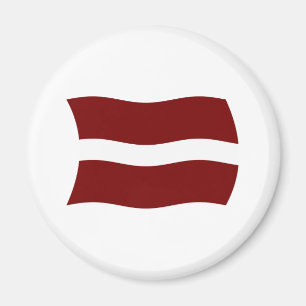 Lettland Flagge Magnet