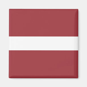 Lettland-Flagge Magnet