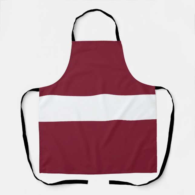 Lettland-Flagge Schürze (Vorderseite)