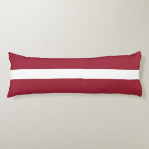 Lettland-Flagge Seitenschläferkissen