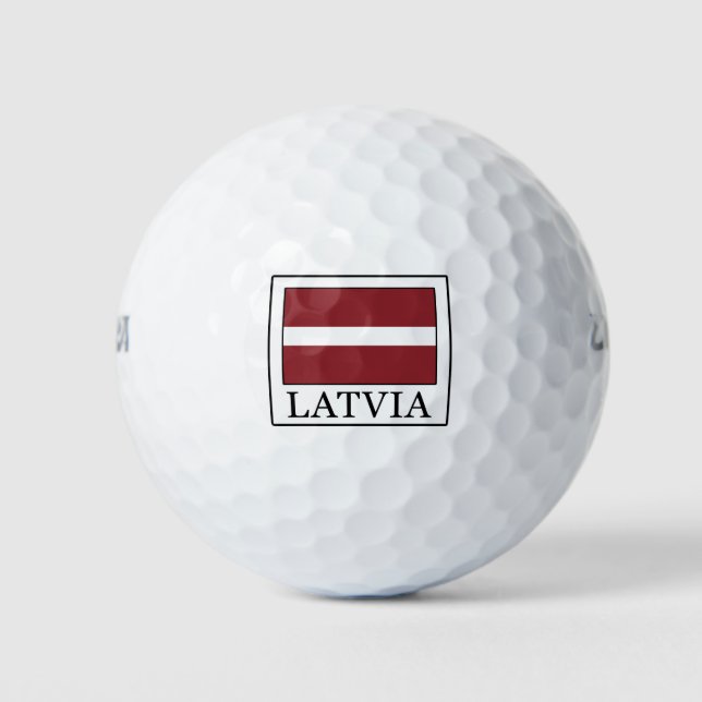 Lettland Golfball (Vorderseite)