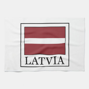 Lettland Handtuch