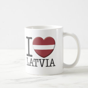 Lettland Kaffeetasse