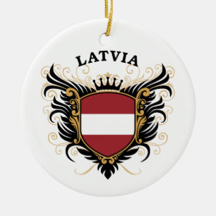 Lettland Keramik Ornament