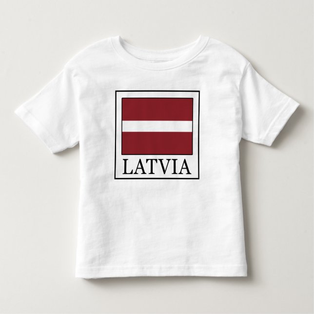 Lettland Kleinkind T-shirt (Vorderseite)