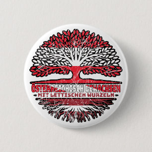lettland Lettisch Österreichisch Österreich Baum Button