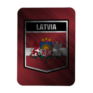 Lettland Magnet