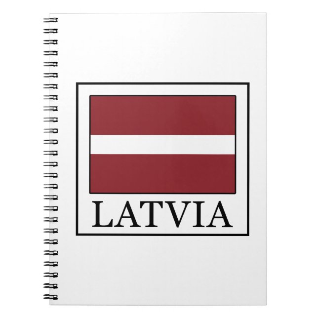 Lettland Notizblock (Vorderseite)