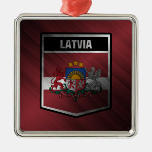 Lettland Ornament Aus Metall