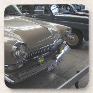 Lettland, Riga, Riga Motor Museum, 1960er Getränkeuntersetzer