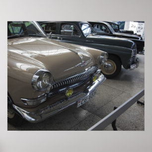 Lettland, Riga, Riga Motor Museum, 1960er Jahre Poster