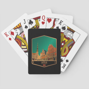 Lettland Spielkarten