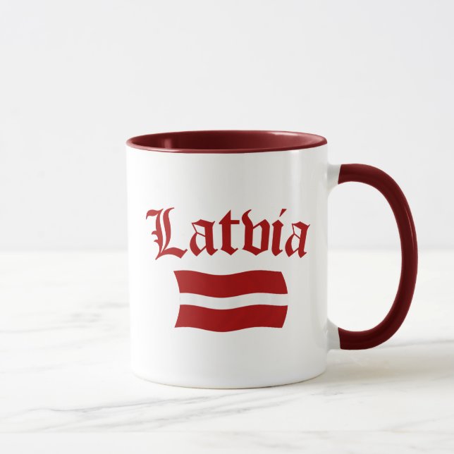 Lettland Tasse (Rechts)