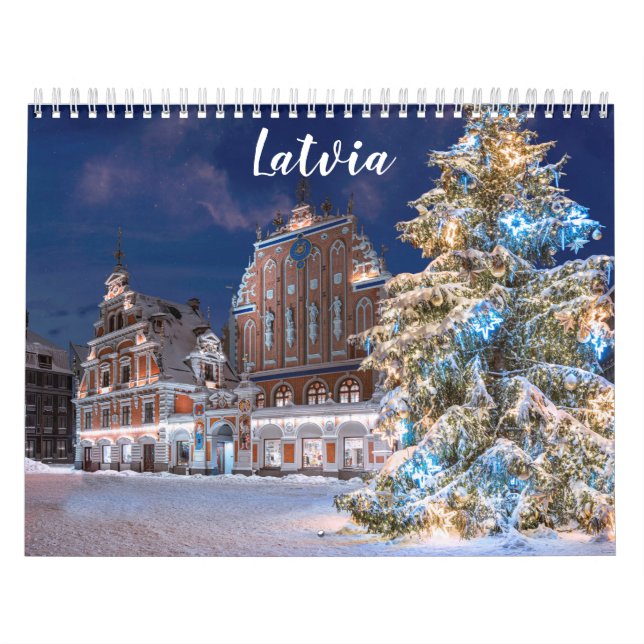 Lettonie paysages photo Calendrier (Protection)