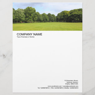 Lettre À En-tête En-tête grande image - Dans le parc 02