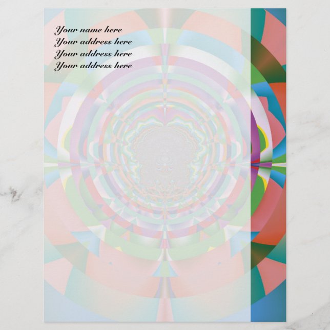 Lettre À En-tête Haut (Devant)