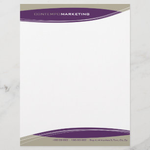 Lettre À En-tête LETTRE MODERNE EN-TÊTE :: contempo 5
