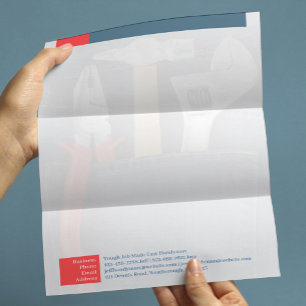 Lettre À En-tête Papier à en-tête pour entreprise de bricolage