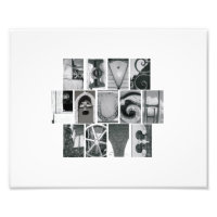 Lettre alphabet 8x10 Photographie Live Laugh Love
