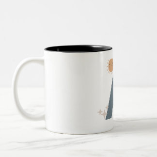 Lettre alphabet boho A - mug