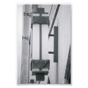 Lettre alphabétique Photographie I1 Noir et blanc