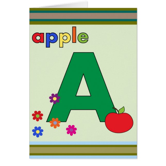 LETTRE Apple A (Devant)