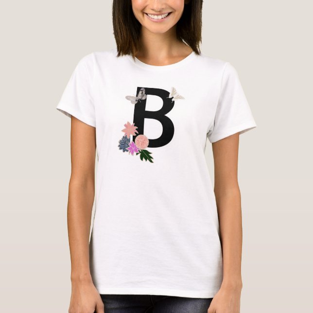 Lettre B T-shirt (Devant)