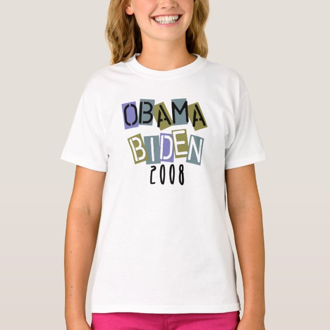 LETTRE Biden Obama T-shirt enfant (Devant)