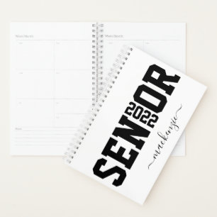 Lettre bloc senior Année de graduation personnalis