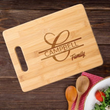 Lettre C de l'écriture élégante Monogramme Nom de