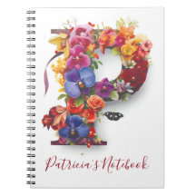 Lettre Carnet personnalisée P