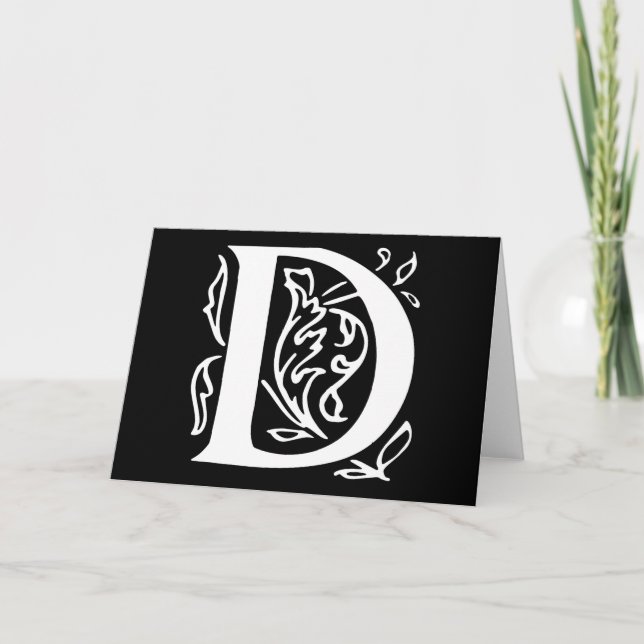 Lettre D (Devant)