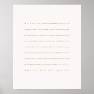 LETTRE D'AMOUR À LA FAMILLE Affiche Imprimer