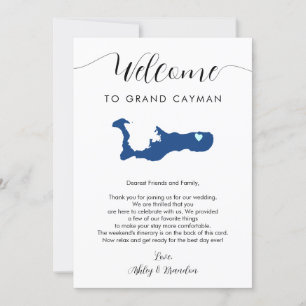 Lettre de bienvenue du Mariage de la carte Grand C