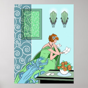 Lettre de Clarice - Art Déco Mode Design